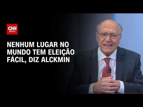 Eleições 2026: Nenhum lugar do mundo tem eleição fácil, diz Alckmin à CNN | CNN 360°