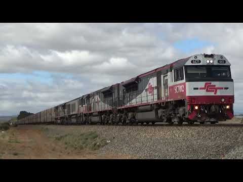 SCT012 SCT002 CSR007 and SCT003 on 7MP9 freight Direk