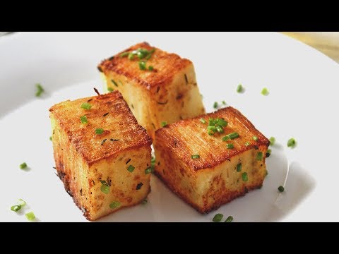 Cream and Herb Potato Cakes