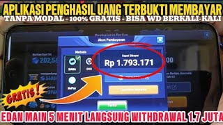 Download lagu CUMA MAIN GAME DAPAT SALDO GRATIS !!!  GAME PENGHASIL SALDO DANA BILLIARD MASTER!!!! mp3