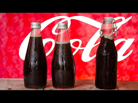 How To Make Cola - Natural Cola with fermentation and Water Kefir