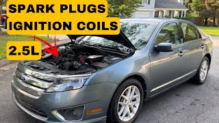 2006-2012 Ford Fusion 2.5L Spark Plugs and Ignition Coil Replacement