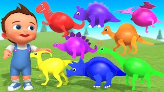 Learning Prehistoric Animals Names - Learning Dinosaur Names | Dinosaurs Toys Educational for Kids