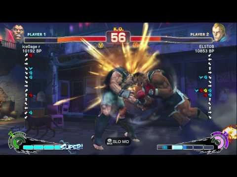 - R - [Balrog] vs ELSTOB [Abel] SSF4 Japanese Online Ranked Matches - TRUE-HD