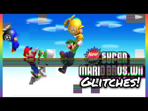 New Super Mario bros Wii Glitches and Tricks!