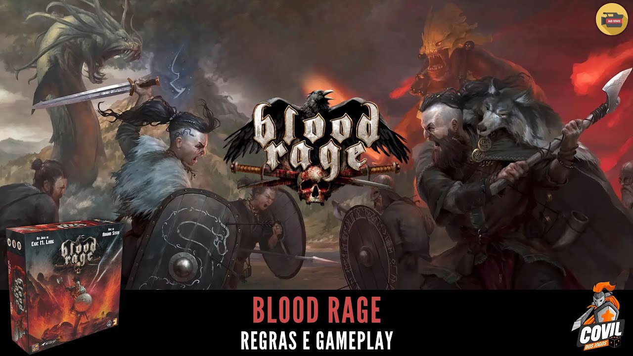 Blood Rage -  Regras e Gameplay