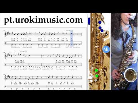 Aulas de Saxofone (tenor) Imagine Dragons - Next To Me Curso Aprender um-ih372