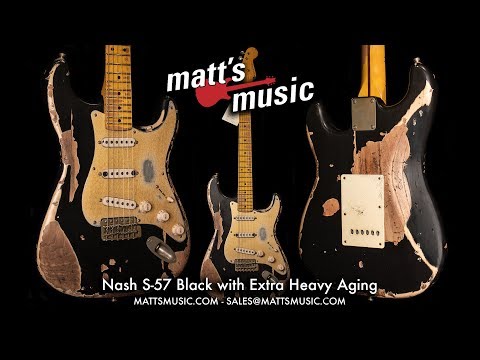 Matt's Music Center - Nash Guitars S-57 with Extra Heavy Aging - Chris Bryant