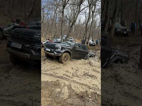 2024 Ford Ranger Raptor Mudding #raptor #shorts