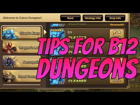 5 tips or things you should do if you can’t clear B12 dungeons! | Summoners War