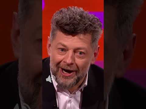 Andy Serkis Channels Gollum👏 #Shorts