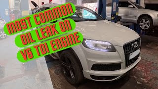 Audi Q7 3.0L TDI Oil cooler replacement