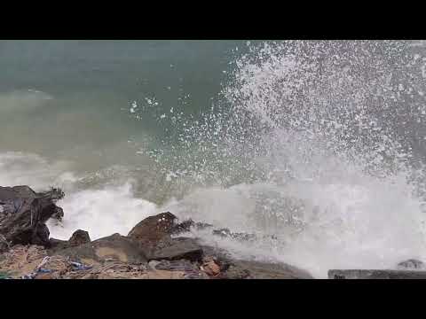 Kanyakumari Beach Slomo Video