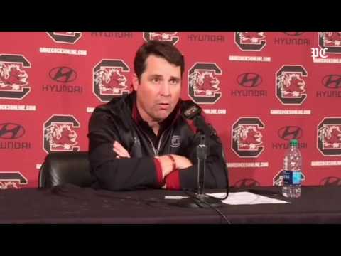 Gamecocks head coach Will Muschamp talks about problems on defense in UMass win