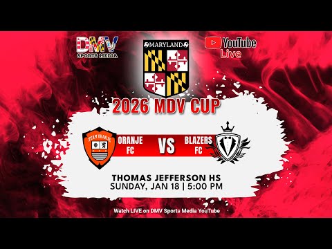 *LIVE* MDV CUP 2026 (Group Stage)- Blazers FC vs Oranje FC