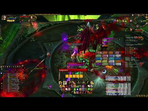 Unlucky vs Mythic Kil'jaeden Ret Paladin PoV