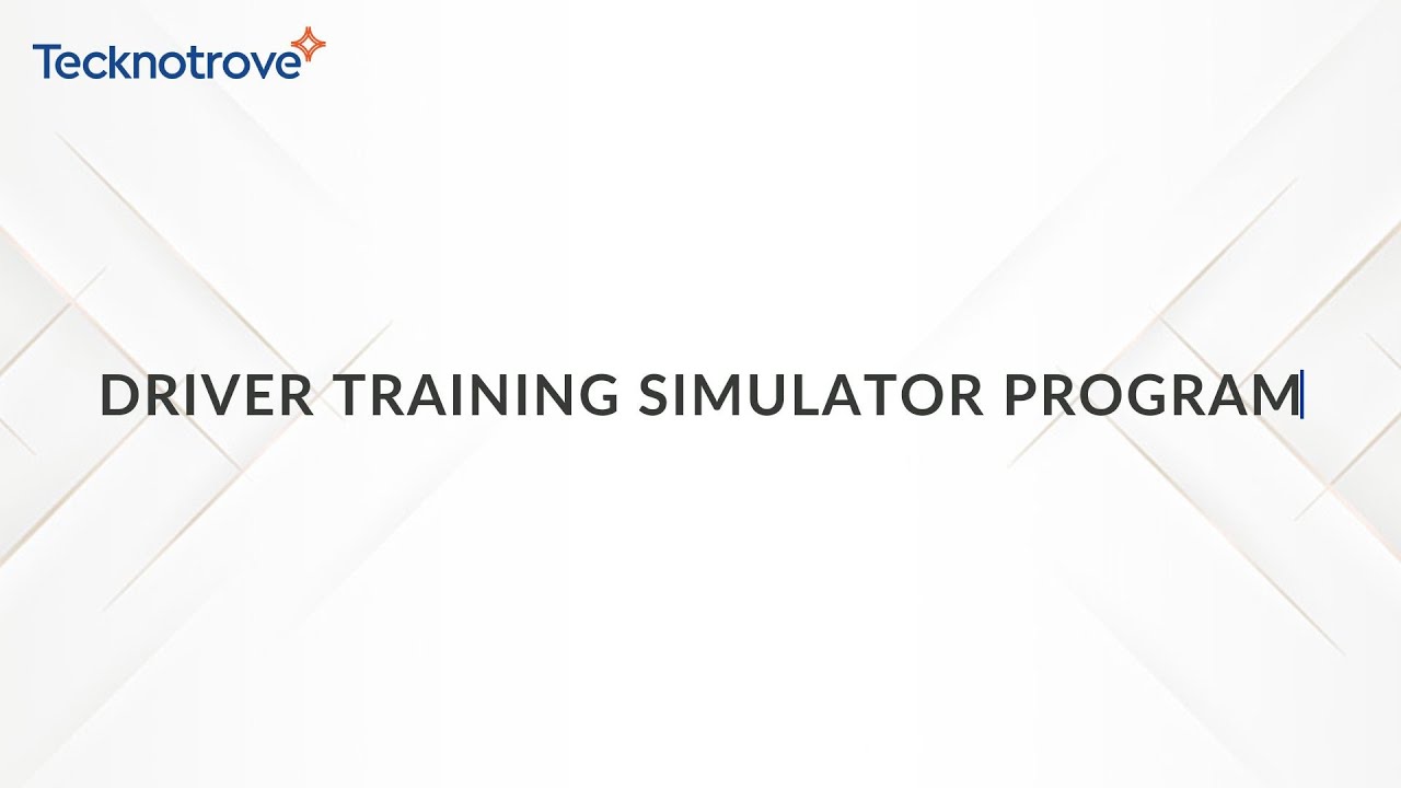 Defensive Driver Training on Simulator | Tecknotrove 2025