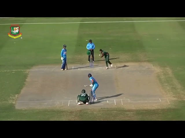 Highlights of bowling | Bangladesh U19 Vs India U19 | warm-up match