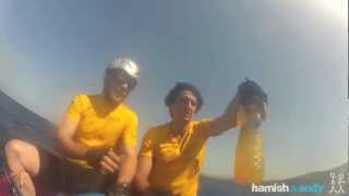 Crossing Gibraltar Strait on an Aqua Trike