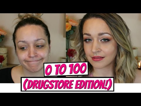 0 to 100 ~ All Drugstore Edition! (GRWM/Drugstore Makeup Tutorial)  | DreaCN