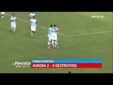 Torneo Apertura, fecha 4: Aurora 2-0 Destroyers