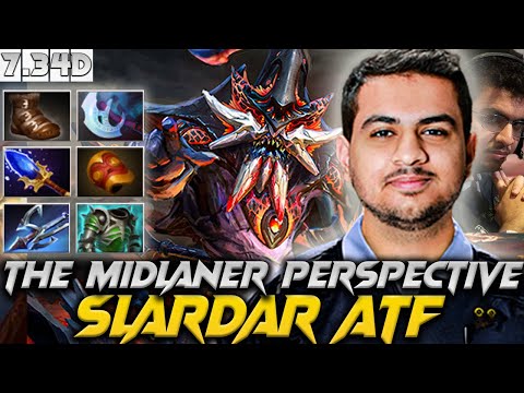 7.34D Patch ATF - Slardar The Offlaner Perspective - Dota 2 Pro Full Gameplay #atf #slardar