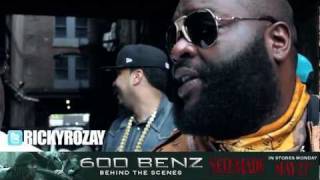 BEHIND THE SCENES: WALE FEAT. RICK ROSS AND JADAKISS - 600 BENZ