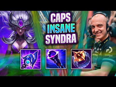 CAPS IS INSANE WITH SYNDRA! - G2 Caps Plays Syndra Mid vs Leblanc! | Season 2022