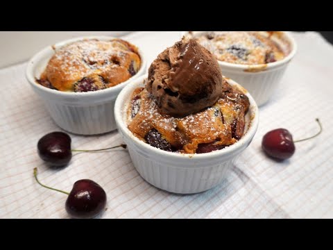 Cherry Clafoutis Recipe ! One Pot Dessert Recipe ! Easyvideo