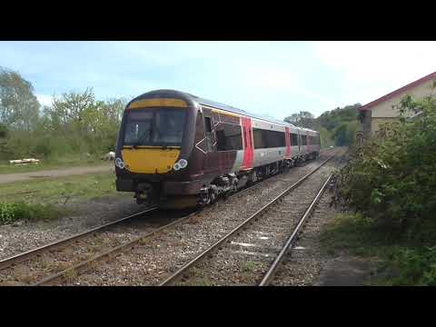 Crosscountry DMU no: 170522 @ Chepstow {1V10} 03/05/2018.
