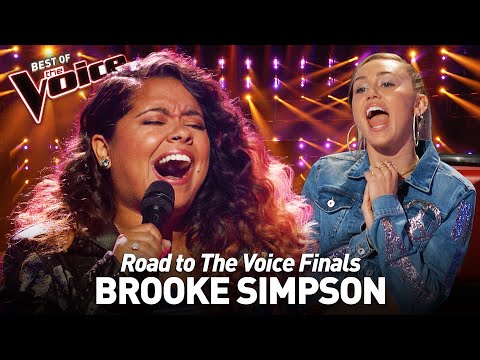 POWERHOUSE singer wows the coaches with INCREDIBLE Demi Lovato cover! | Road to The Voice Finals
