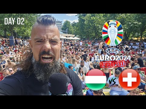 REACTIONS from BUDAPEST! Hungary vs Switzerland (Euro Cup) - Day 2