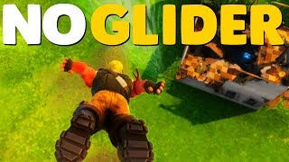 NO GLIDER / HOW TO FALL FASTER | Fortnite Battle Royale Tips