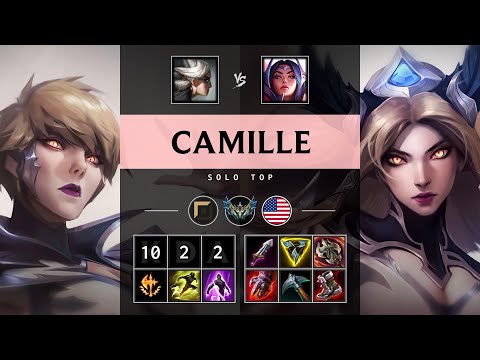 Camille Top vs Irelia - NA Challenger Patch 25.07