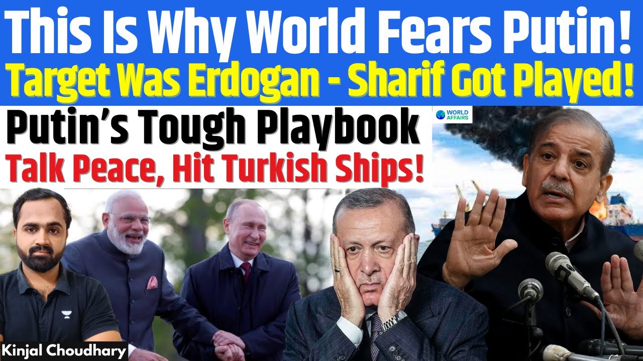 Putin’s Hard Playbook Schools Erdogan, Exposes Sharif! Russia Hits Turkish Ships In Ukraine | Kinjal