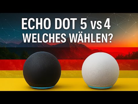 Echo Dot 5 vs Echo Dot 4 – Welcher lohnt sich 2025?