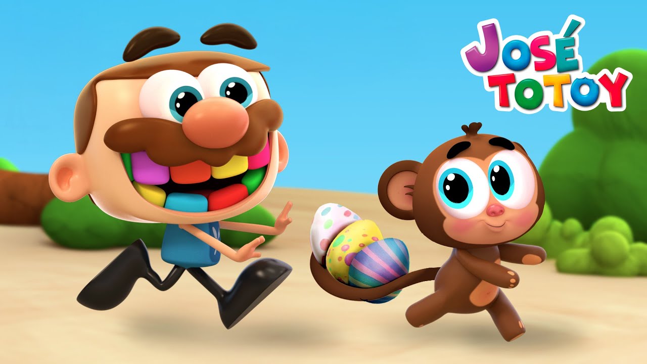 Desenho Infantil | Histórias de Páscoa do José Totoy!!! Em português!!