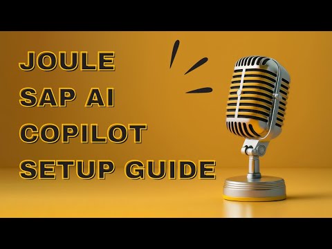 youtube video aid for Installing the SAP Joule App in Microsoft 365