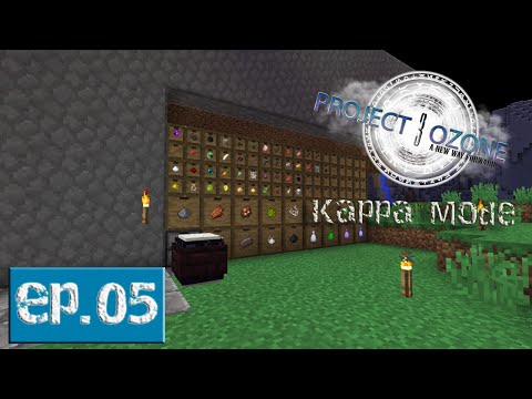 Modded Minecraft Project Ozone 3 - #5 Storage Drawers