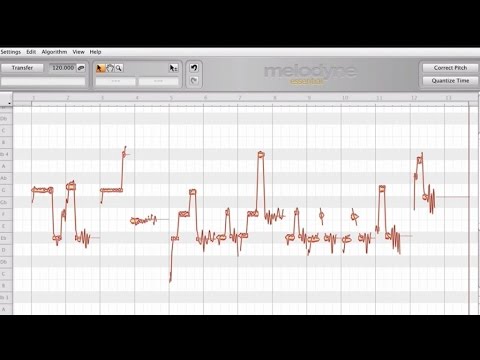 Editing Vocals with Melodyne Essential