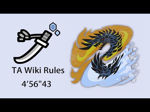 [MHWI PC] The Evening Star Alatreon Longsword 4'56'43 (TA Wiki Rules)