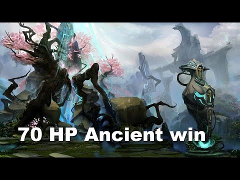 70 HP Ancient wins VP vs Fnatic Dota 2