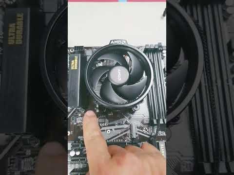 install your standard am4 wraith spire cpu cooler the right way