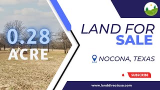 0.28  acre land for sale in Nocona, Texas [R000018874]