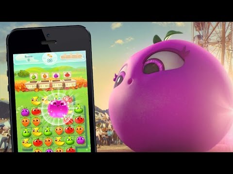 Farm Heroes Super Saga - Super Plum Saves the Day - US Commercial - 45secs