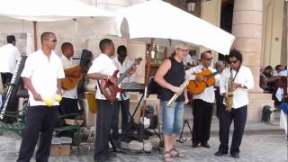 La Havane Cuba, Nicolas GUERET sax soprano Avril 2011