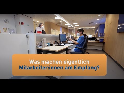 Berufsbild Mitarbeiter am Empfang (w/m/d)