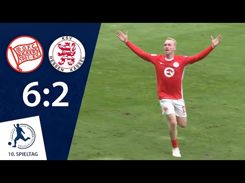 OFC bleibt an der Spitze | Kickers Offenbach - KSV Hessen Kassel | 10. Spieltag RLSW