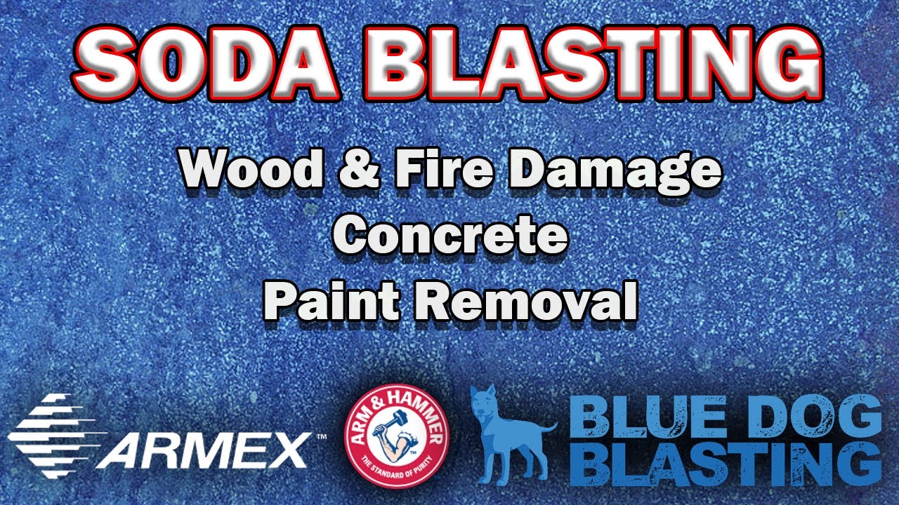 Soda Blasting - Wood, Fire Damage, Concrete, Paint - Set Up Empire Soda Blast Pot