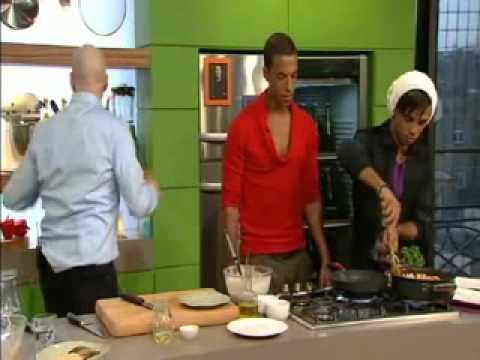 JLS On 'Something For The Weekend' - Cooking With Aston & Marvin.
